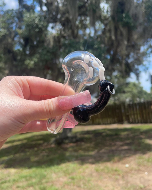 King glass skeet pipe